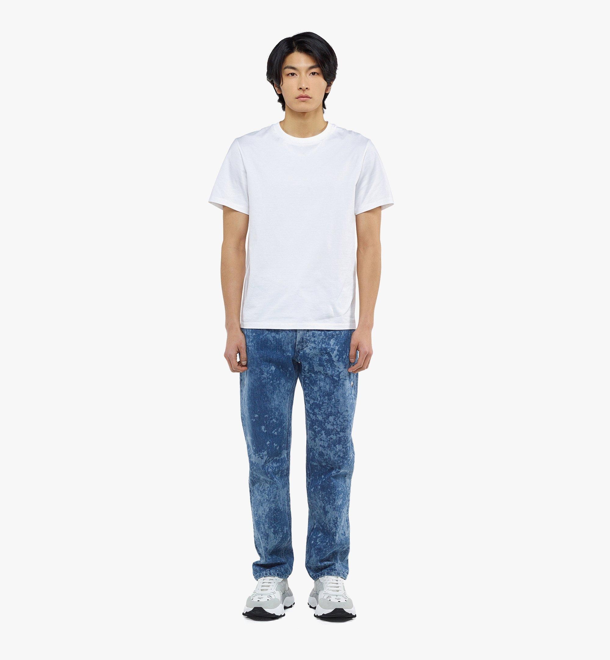 Checkerboard Monogram T-Shirt in Organic Cotton - 4