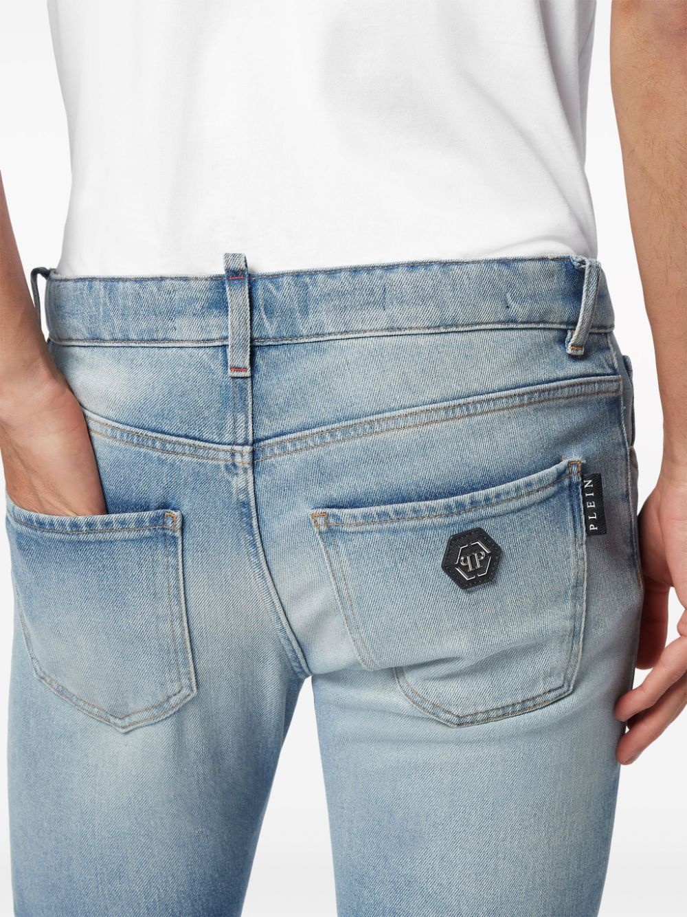 low-rise skinny jeans - 4
