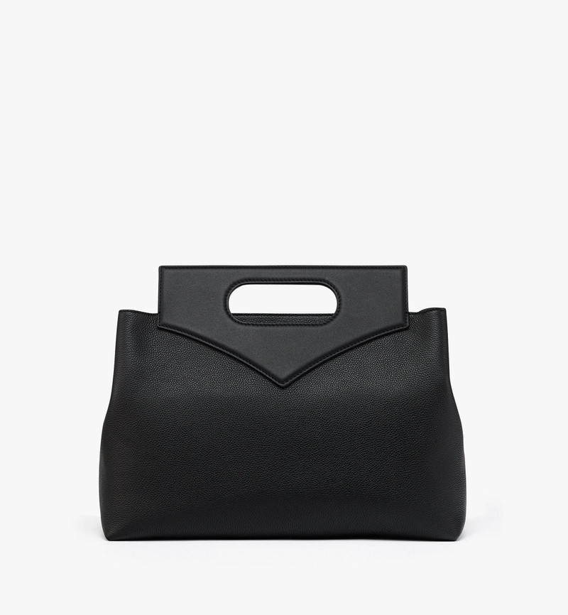 Soft Diamond Tote in Embossed Leather 5