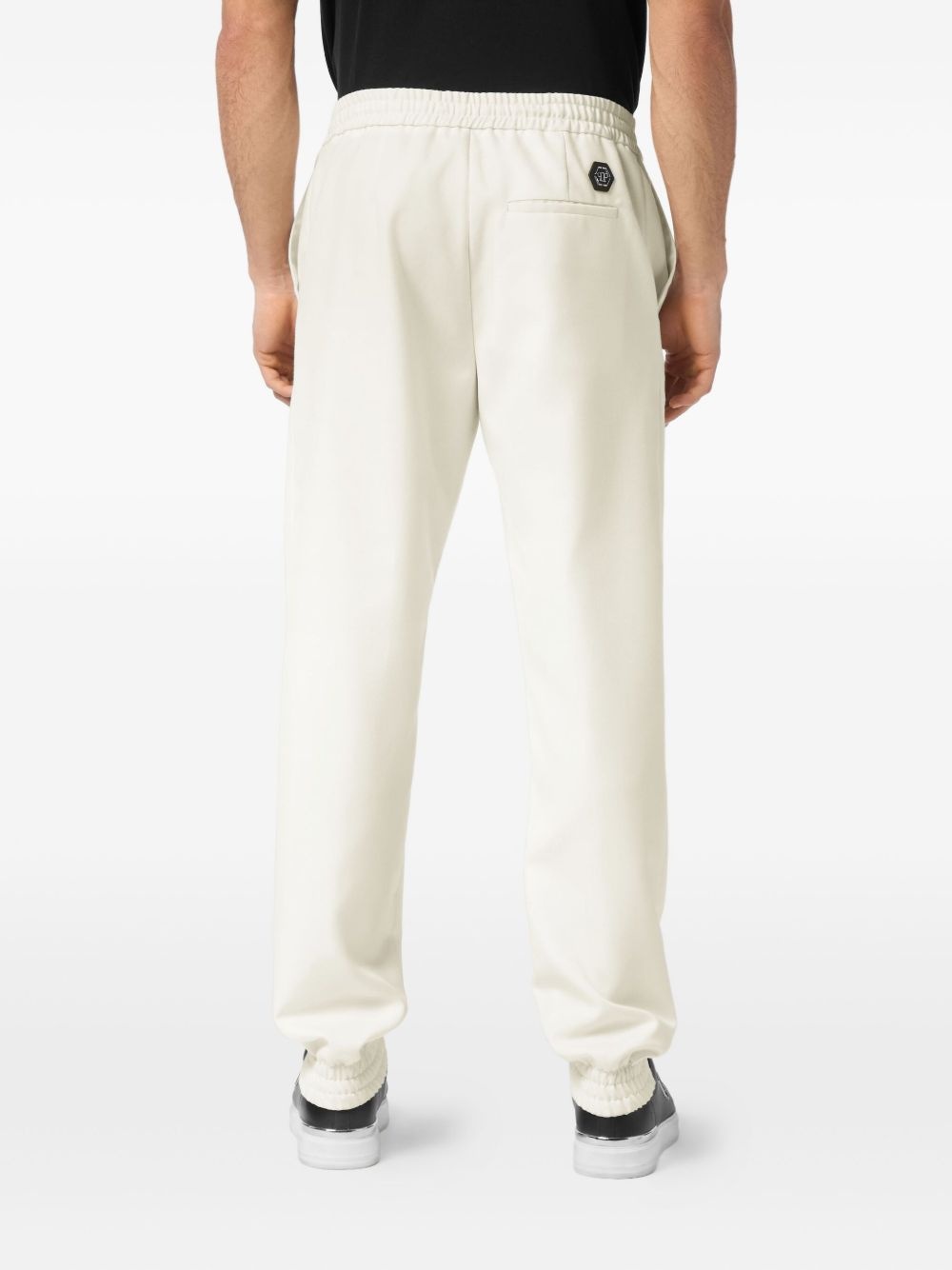 logo-patch track pants - 4