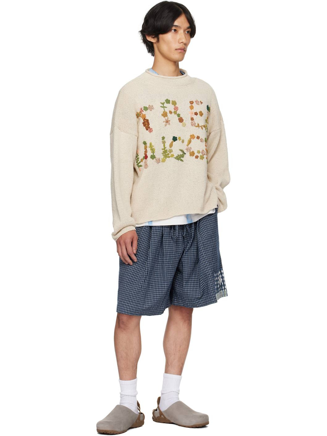 Beige Twinsun Knit Rollneck Sweater - 4