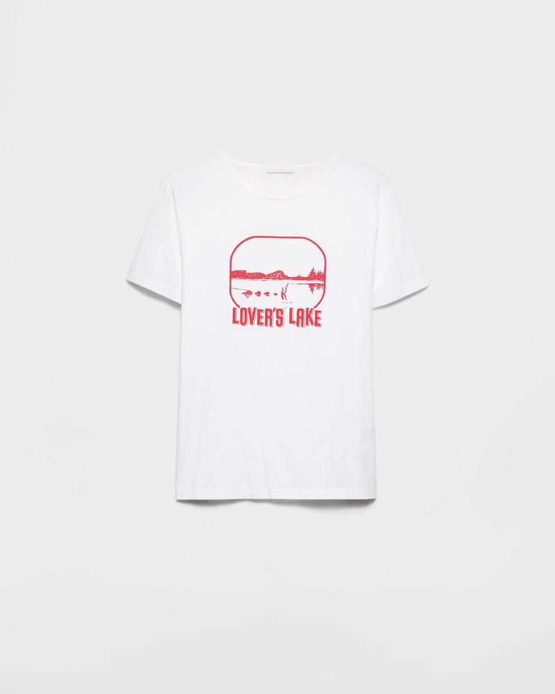 Printed cotton T-shirt 1