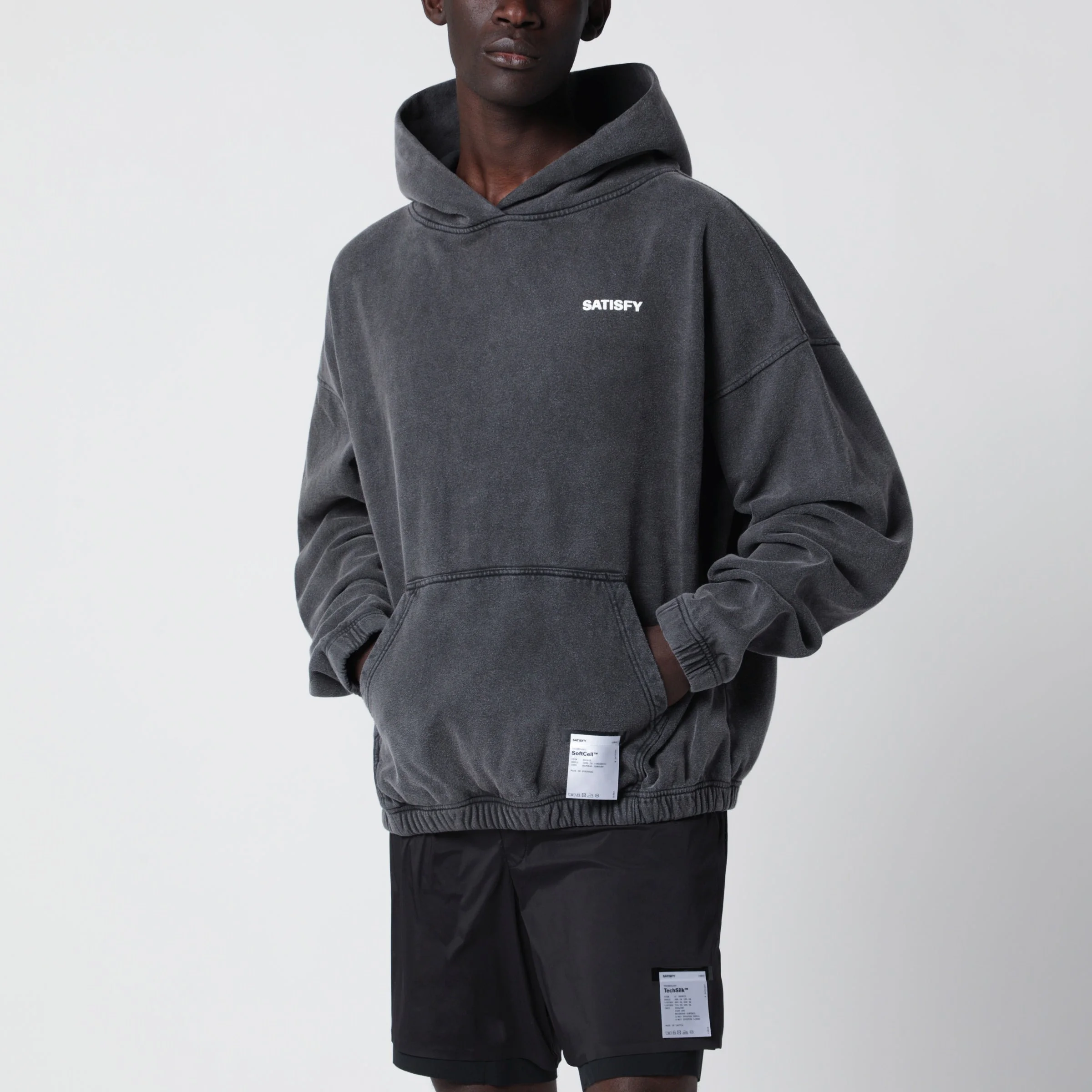 SoftCell Aged Black hoodie - 1