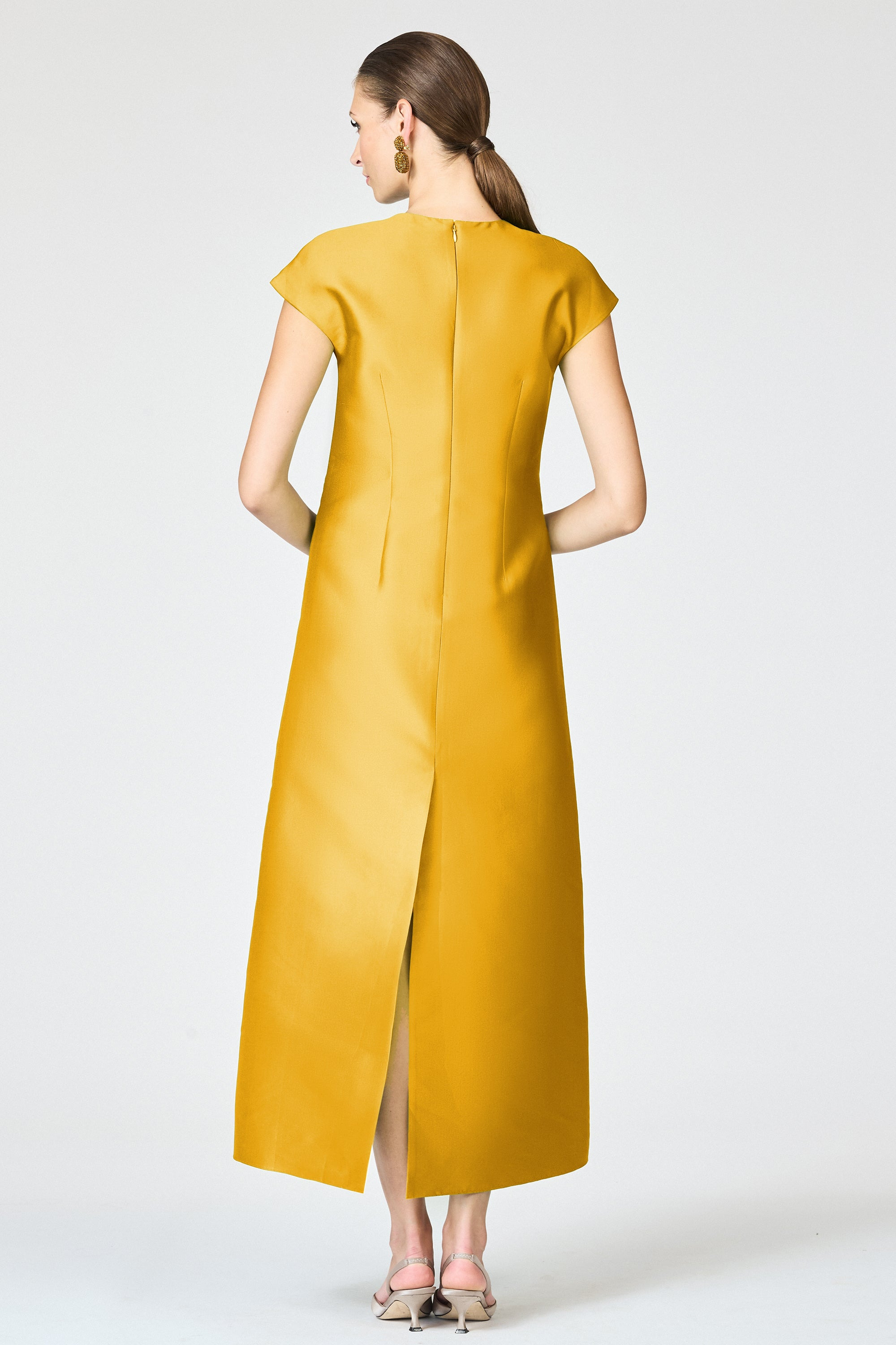 GWENDOLYN GOWN - SAFFRON - 4