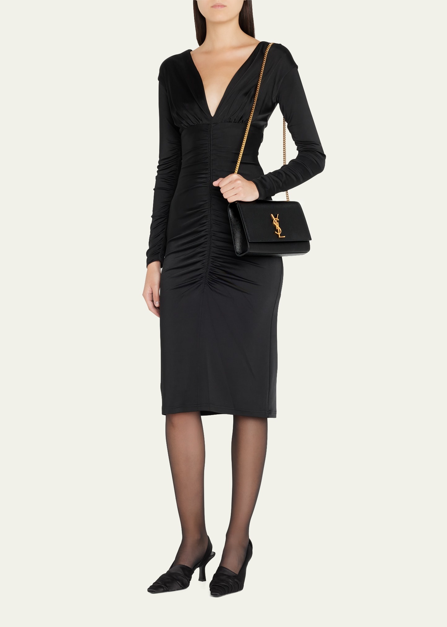Kate Medium Grain de Poudre Shoulder Bag - 6