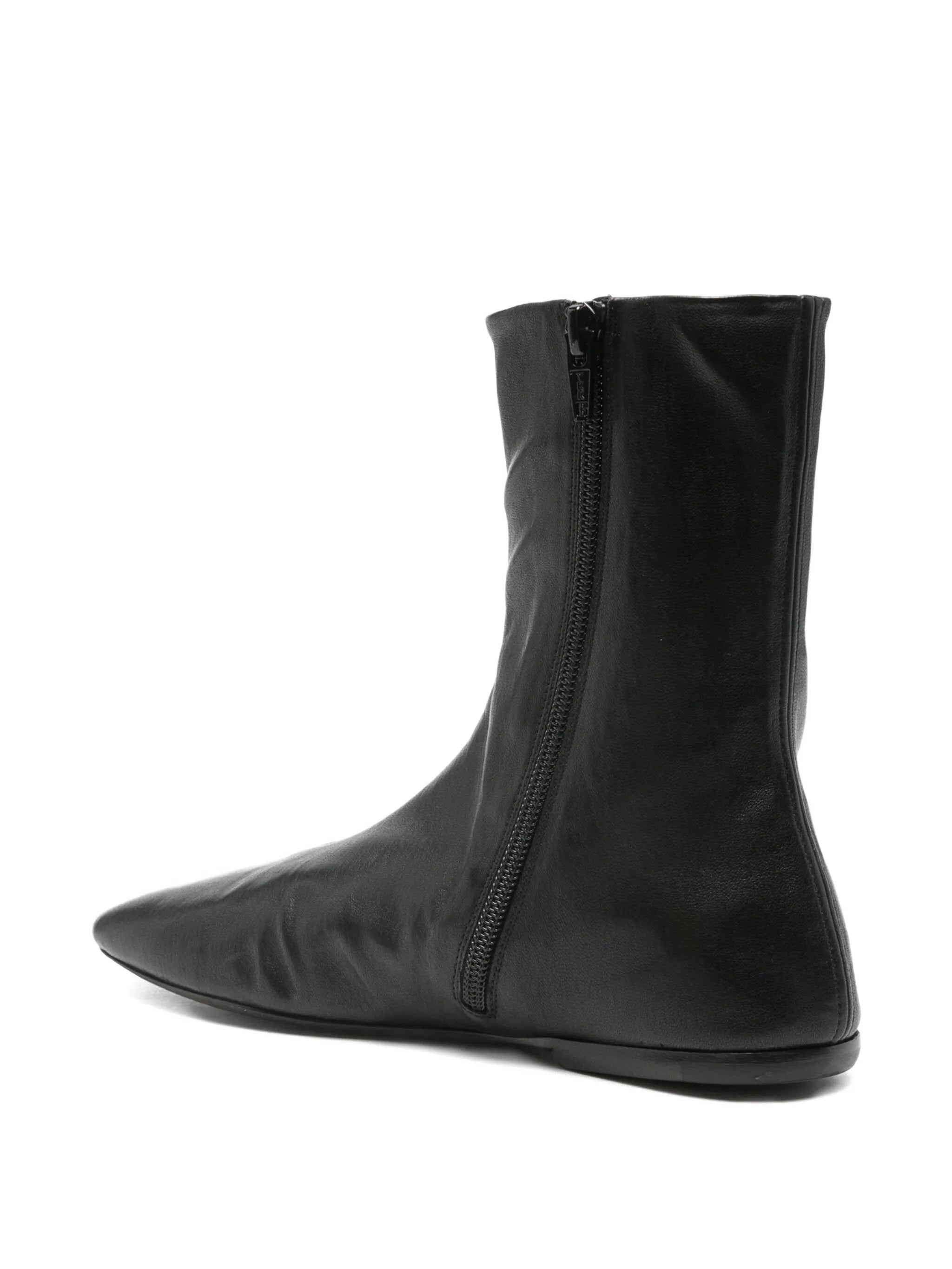 flat sole ankle boots - 3