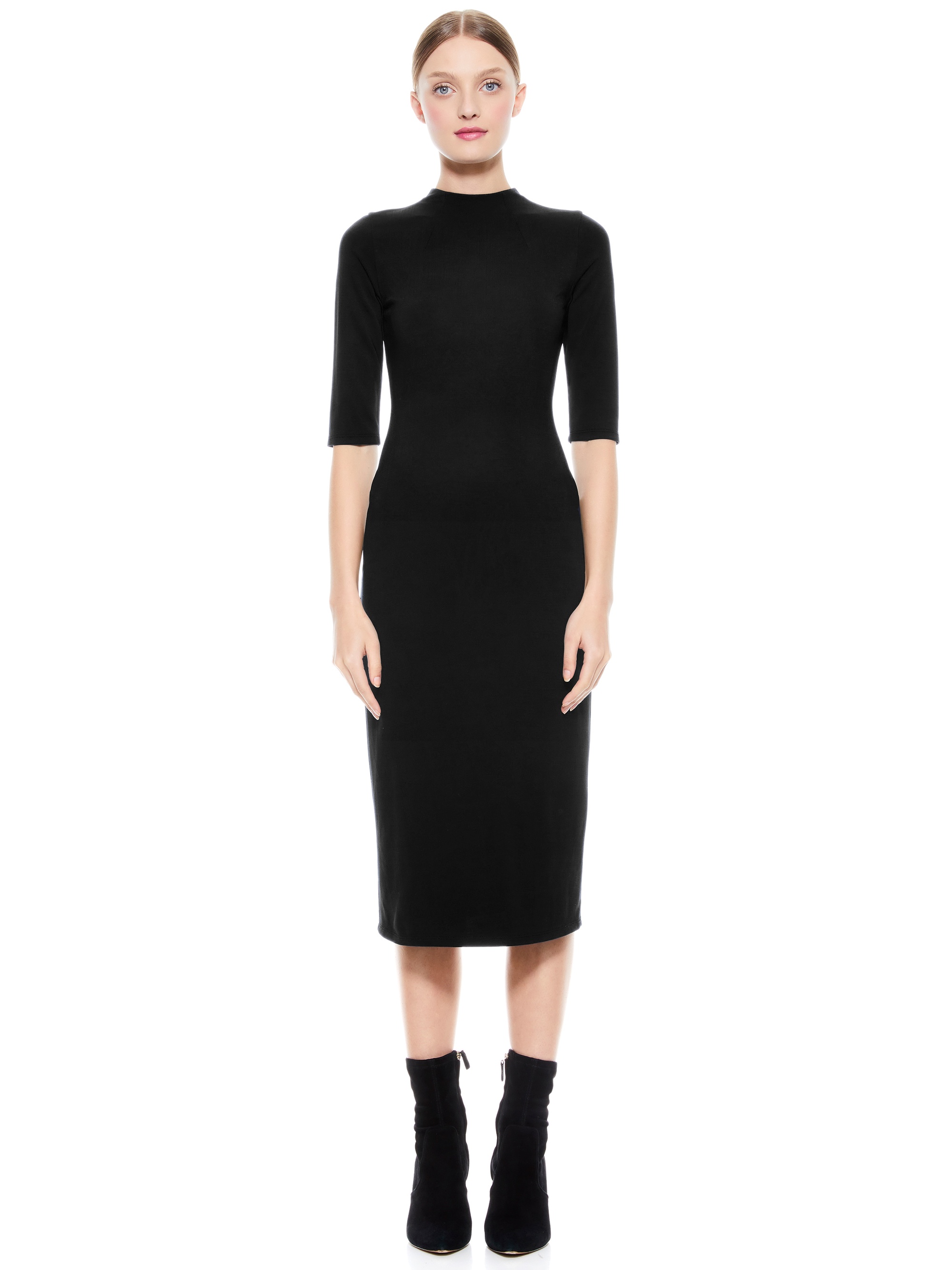 DELORA FITTED MIDI DRESS - 2