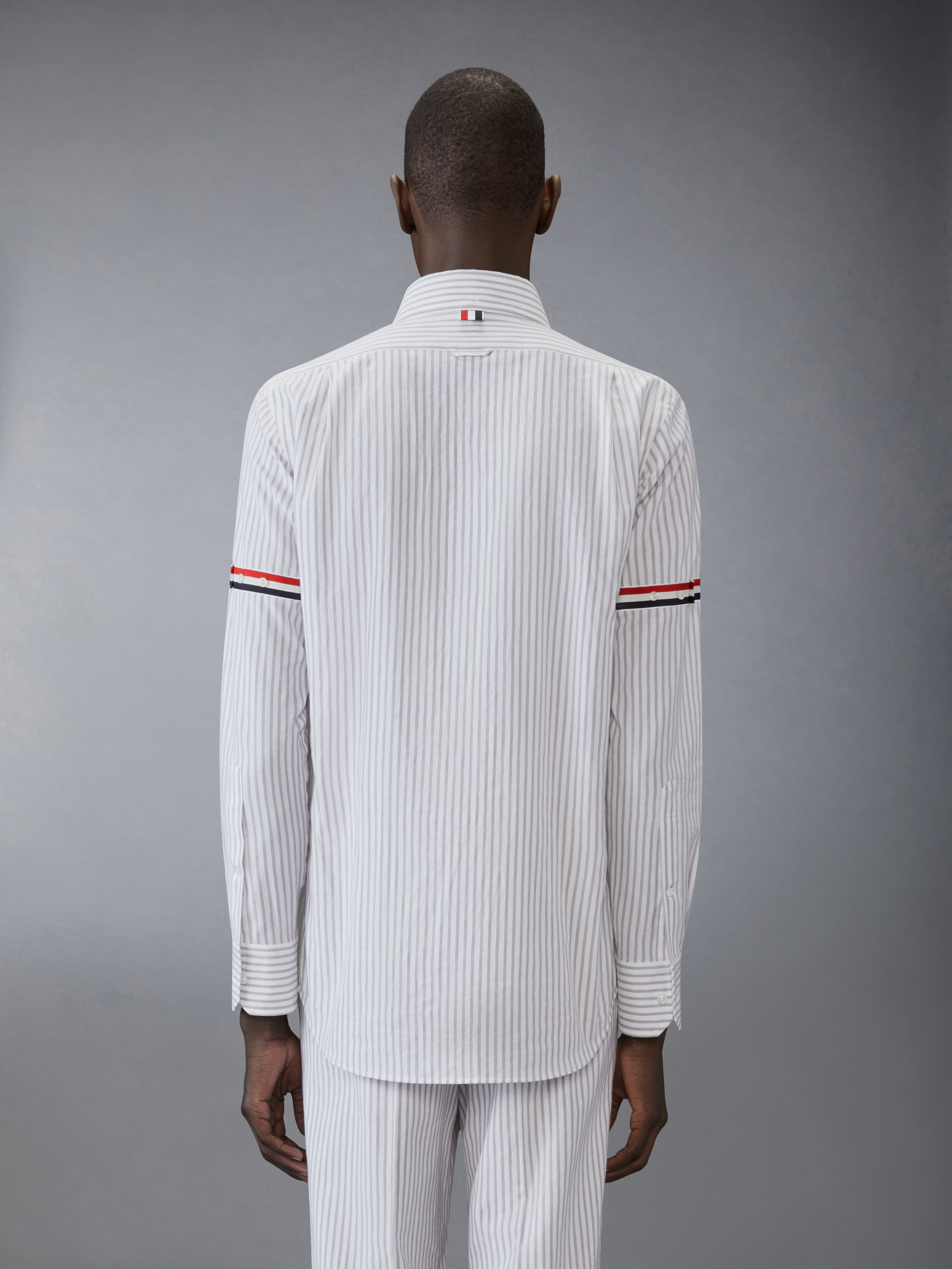 MADRAS COTTON ARMBAND SHIRT - 4
