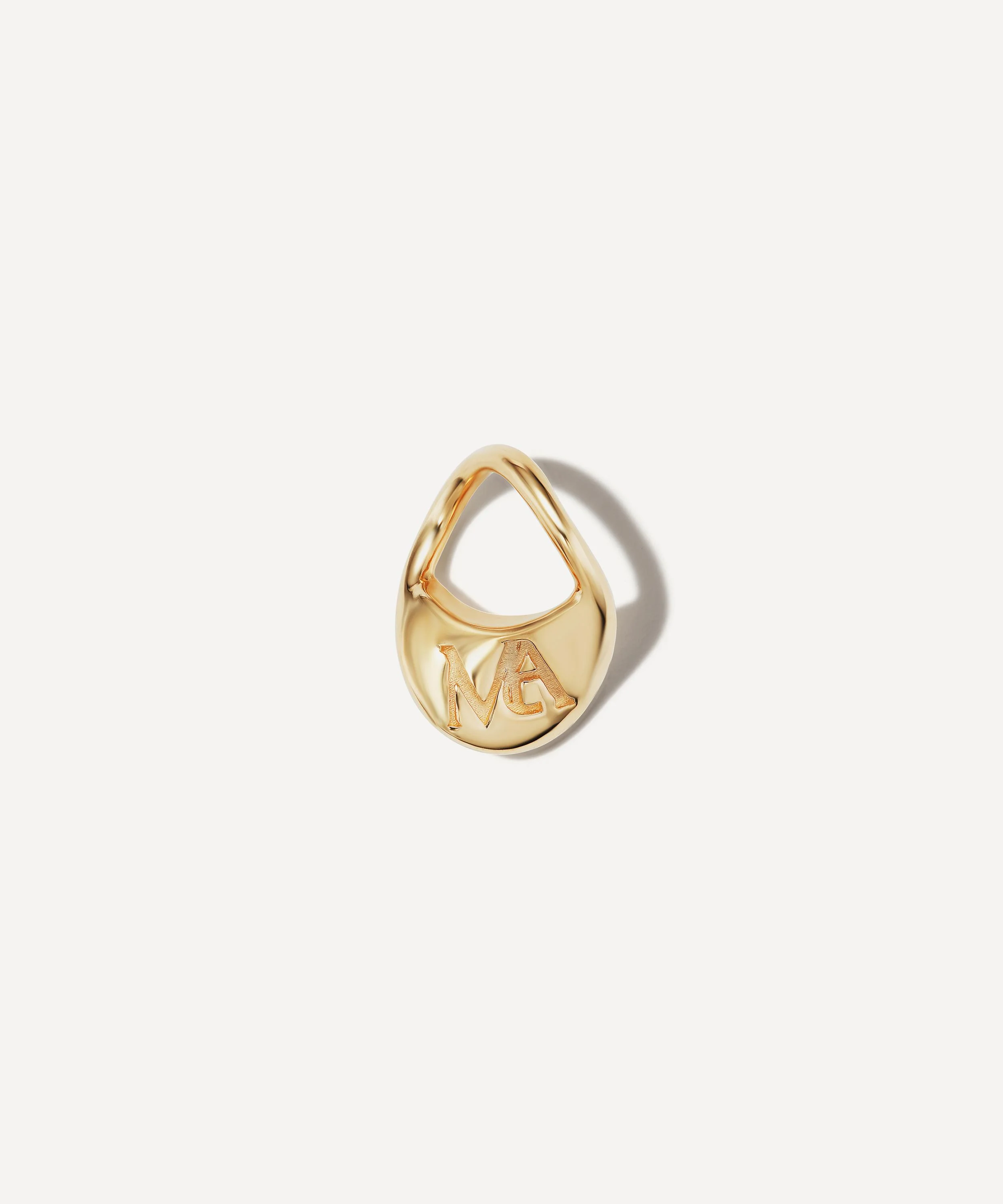 14ct Gold Itty Bitty Blob Charm - 1
