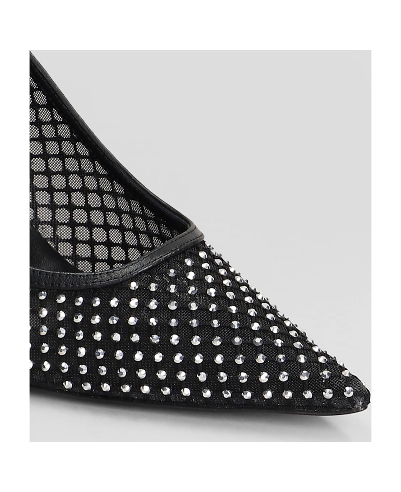 Apostropha Strass 80 Pumps In Black Polyester - 5