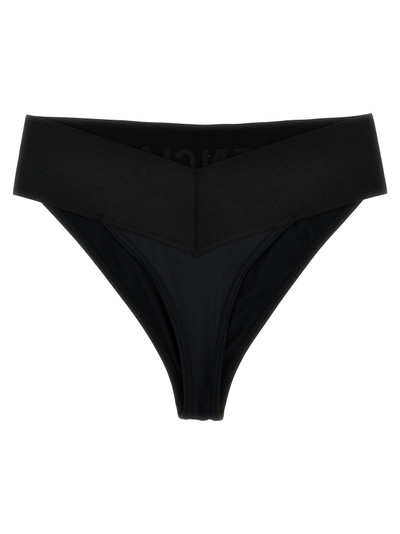 BALENCIAGA Logo Elastic Briefs Underwear, Body Black outlook