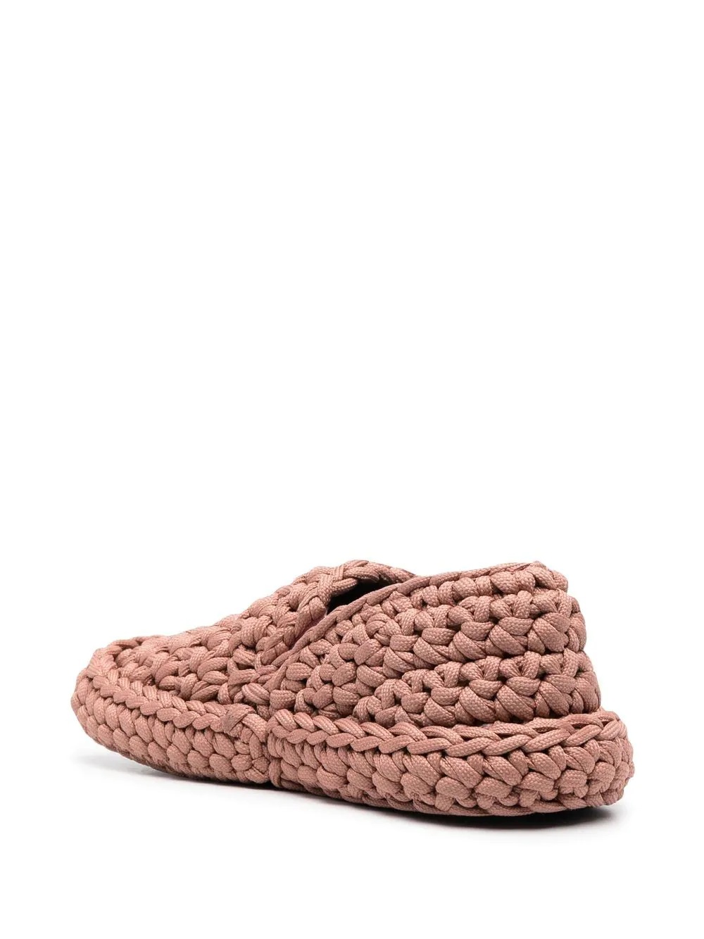 knitted slip-on sneakers - 3