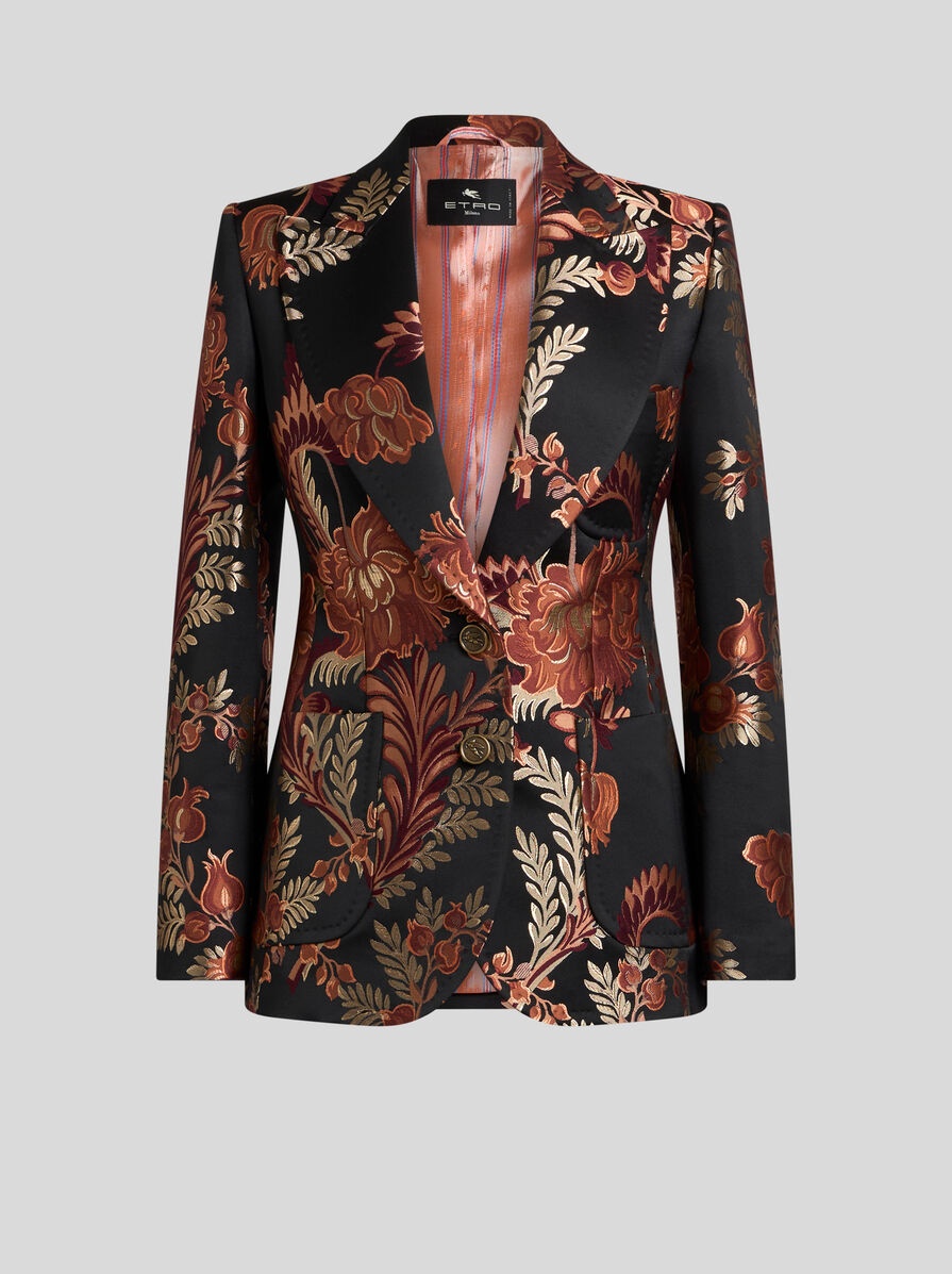 【送料&関税込】Etro Reversible Single-breasted Jacket Etro SINGLE-BREASTED JACQUARD JACKET | REVERSIBLE