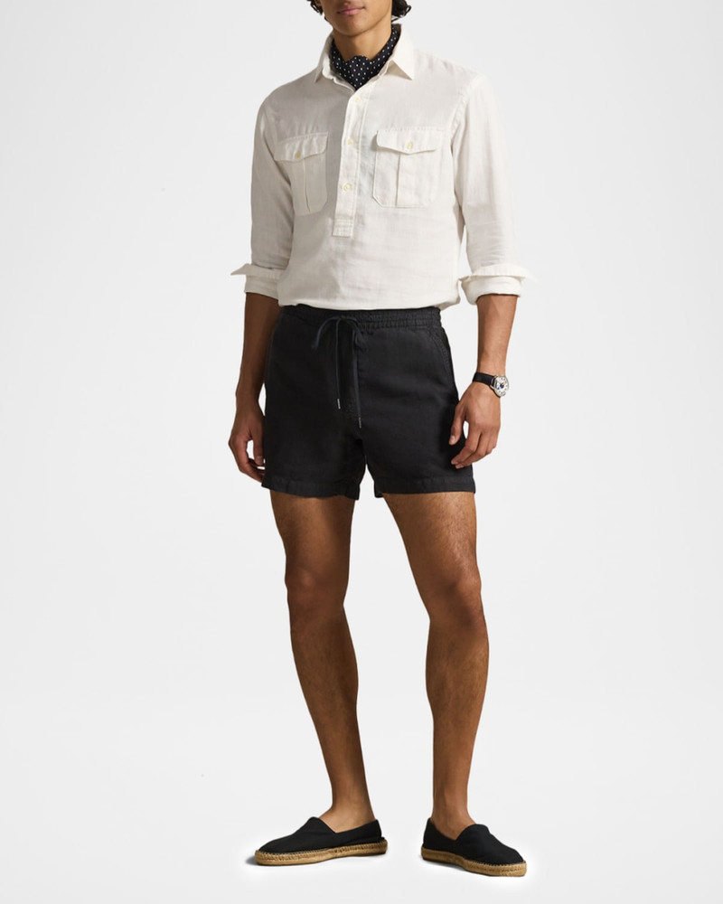 Ralph Lauren Men's Linen Drawstring Shorts outlook