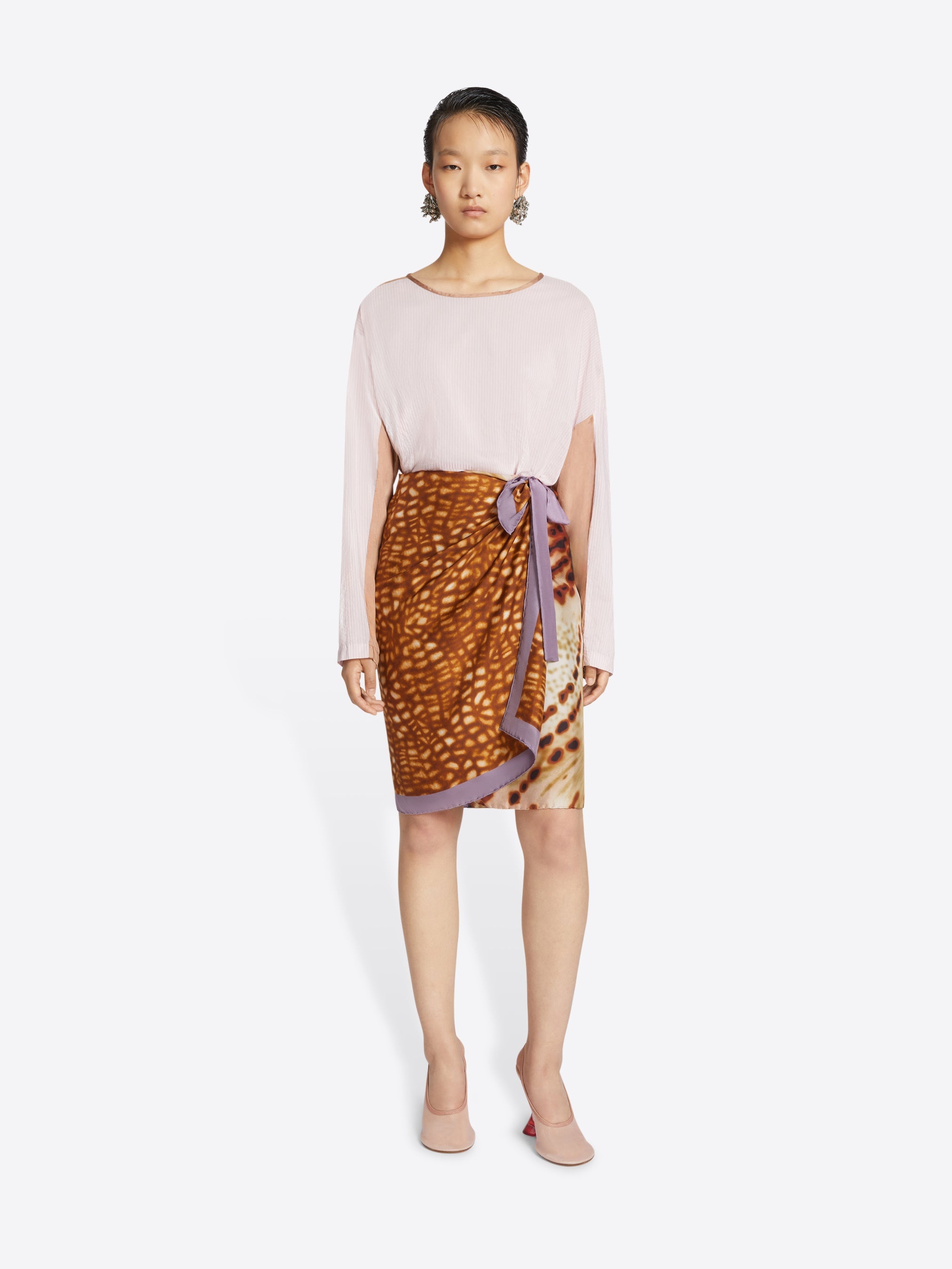 WRAP SCARF-SKIRT - 2