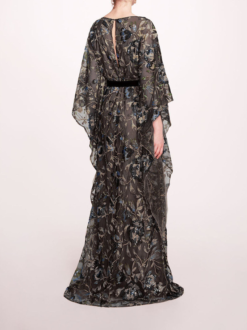 Marchesa CLIMBING VINES KAFTAN outlook