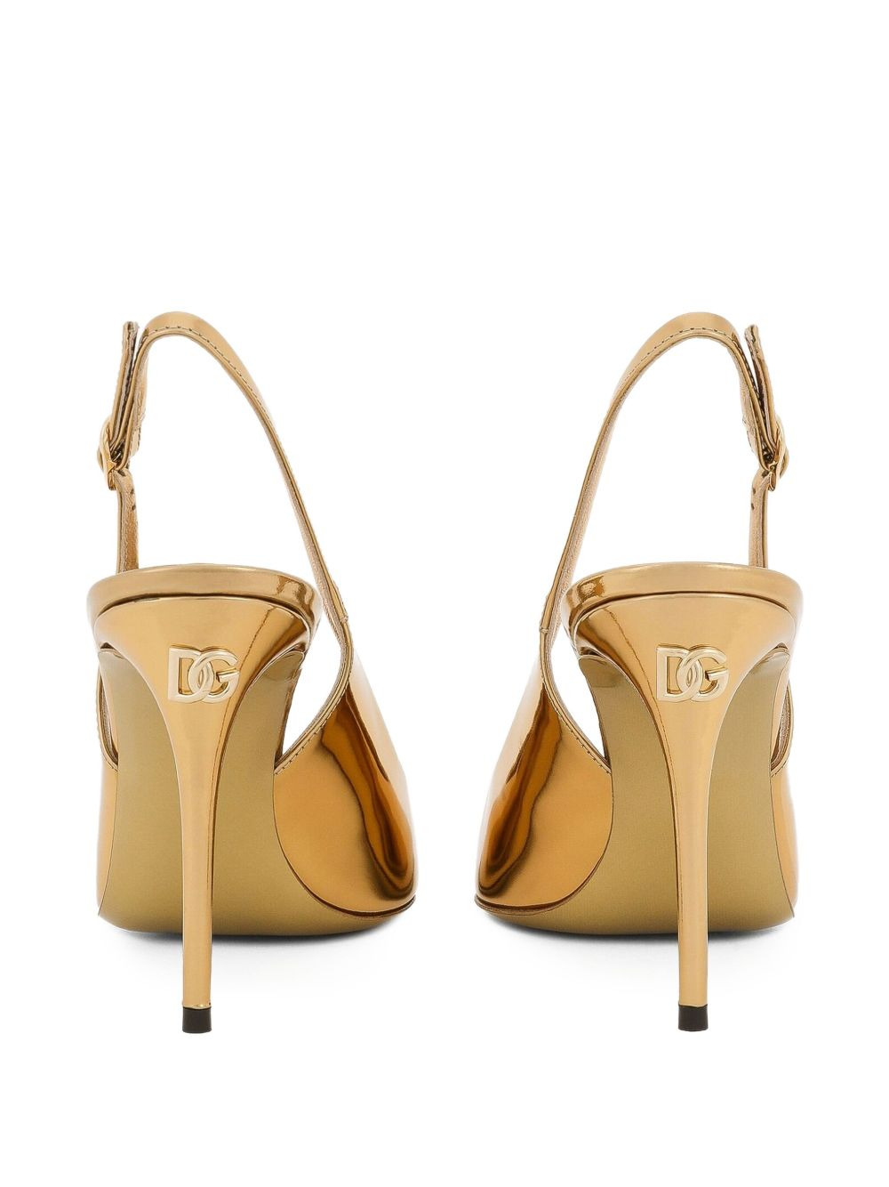 90mm slingback pointed-toe pumps - 3