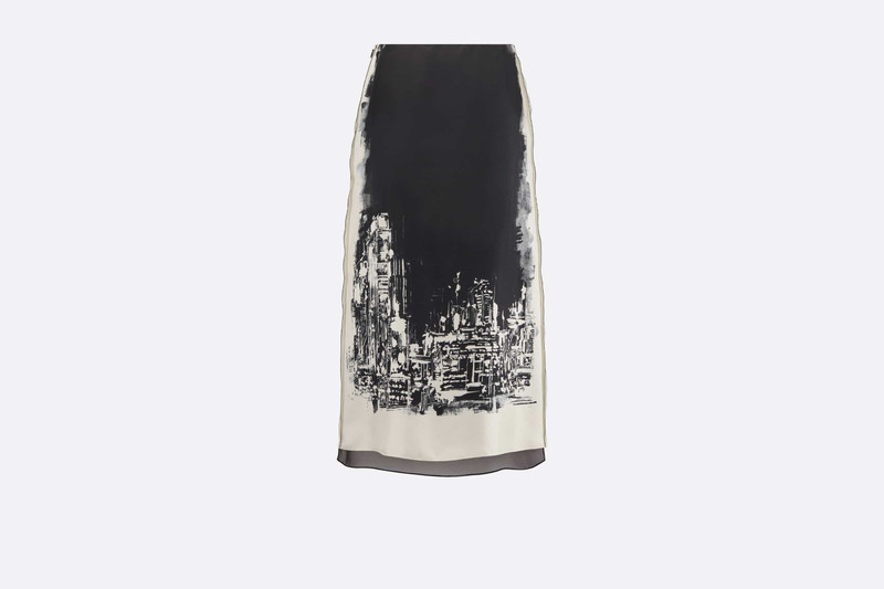 Dior Flared Mid-Length Skirt outlook
