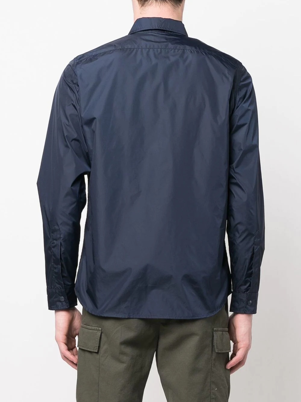 shine finish shirt jacket - 4