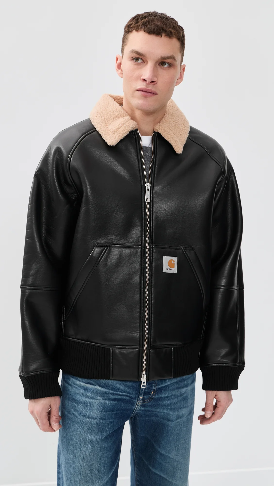 Shepton Faux Leather Jacket - 1