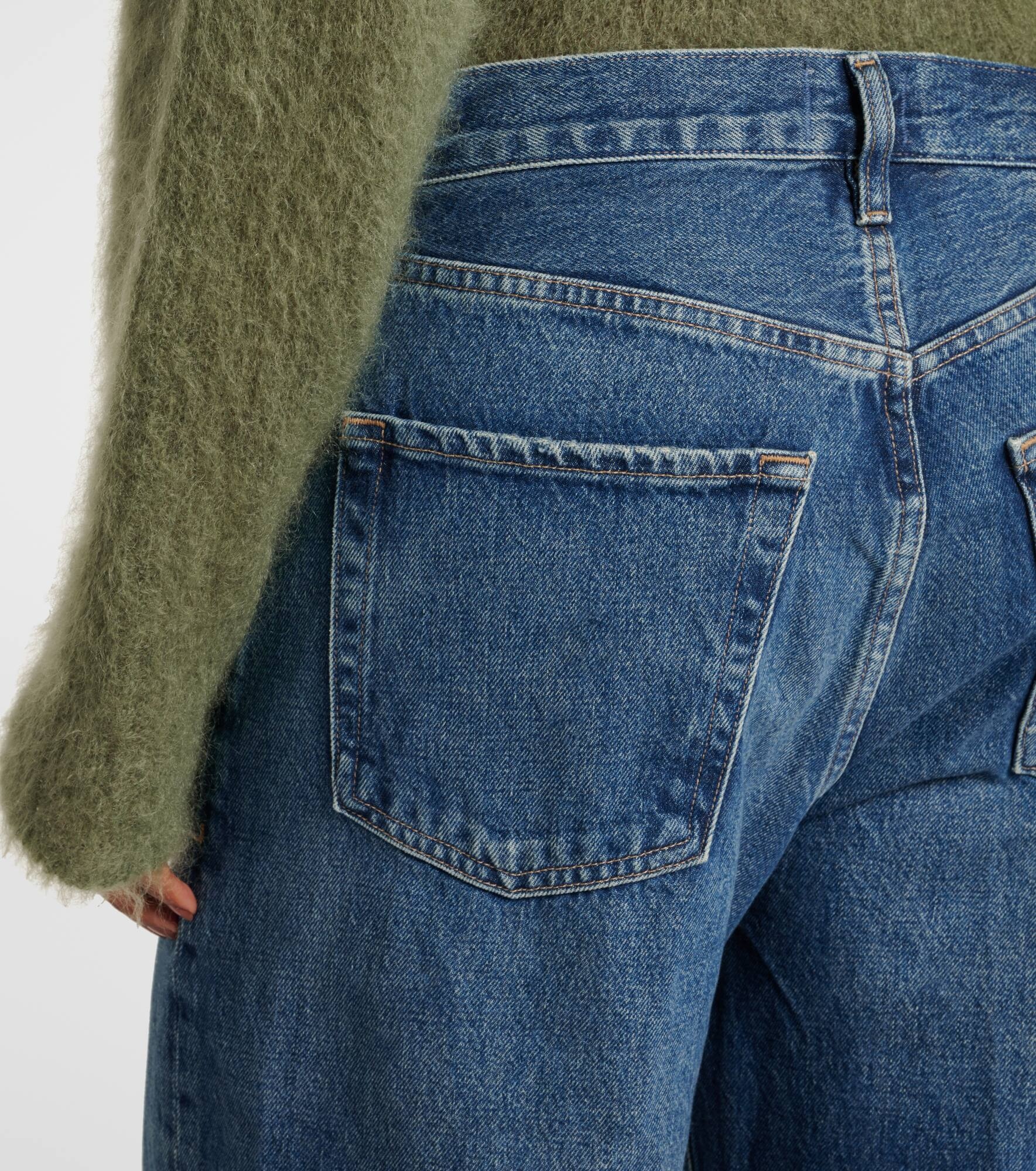 Ayla high-rise wide-leg jeans - 6