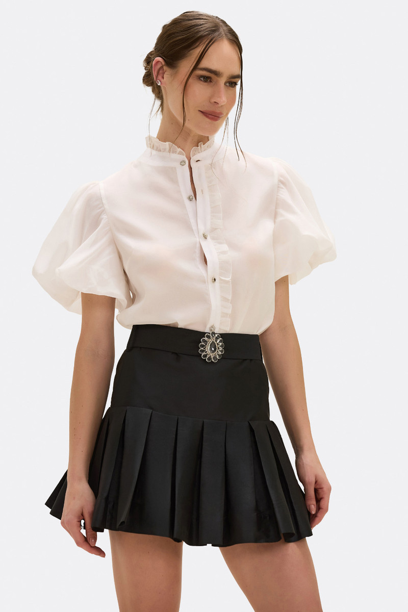 TAFFETA BLOOM SHIRT 1