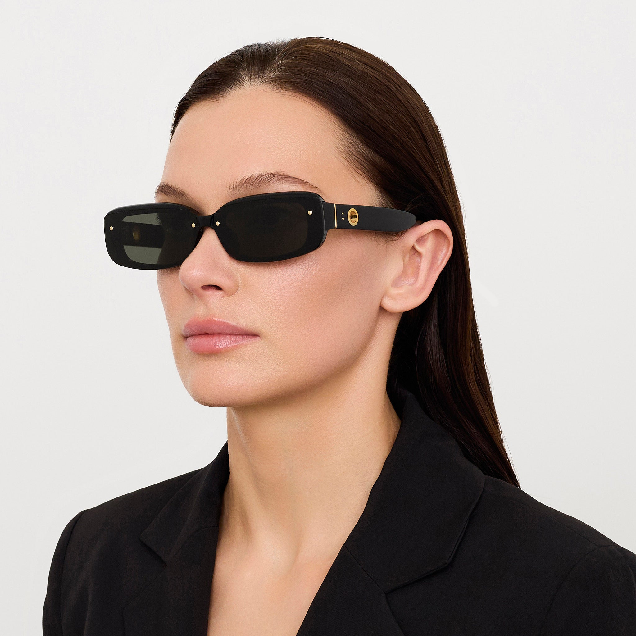 Flick Sunglasses in Black - 2