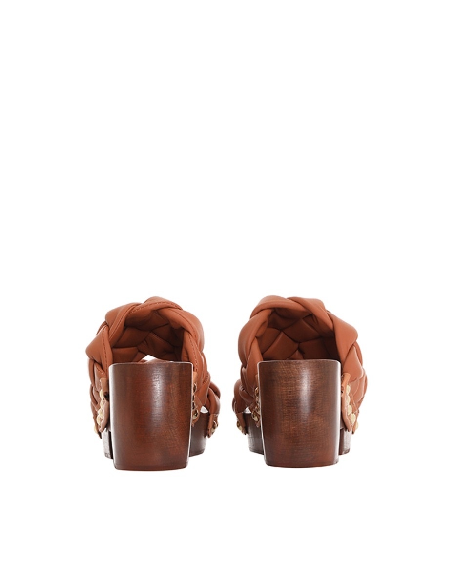 BRAIDED NAPPA CLOG - 6