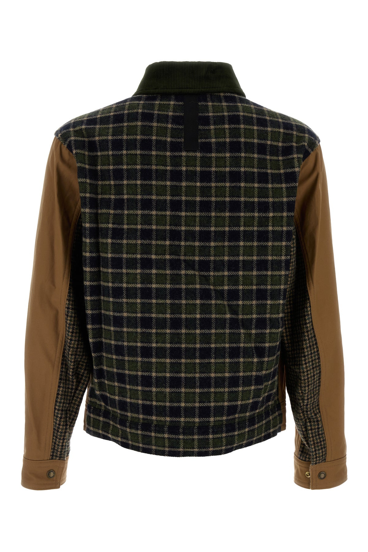 Multicolor cotton and wool blend jacket - 2