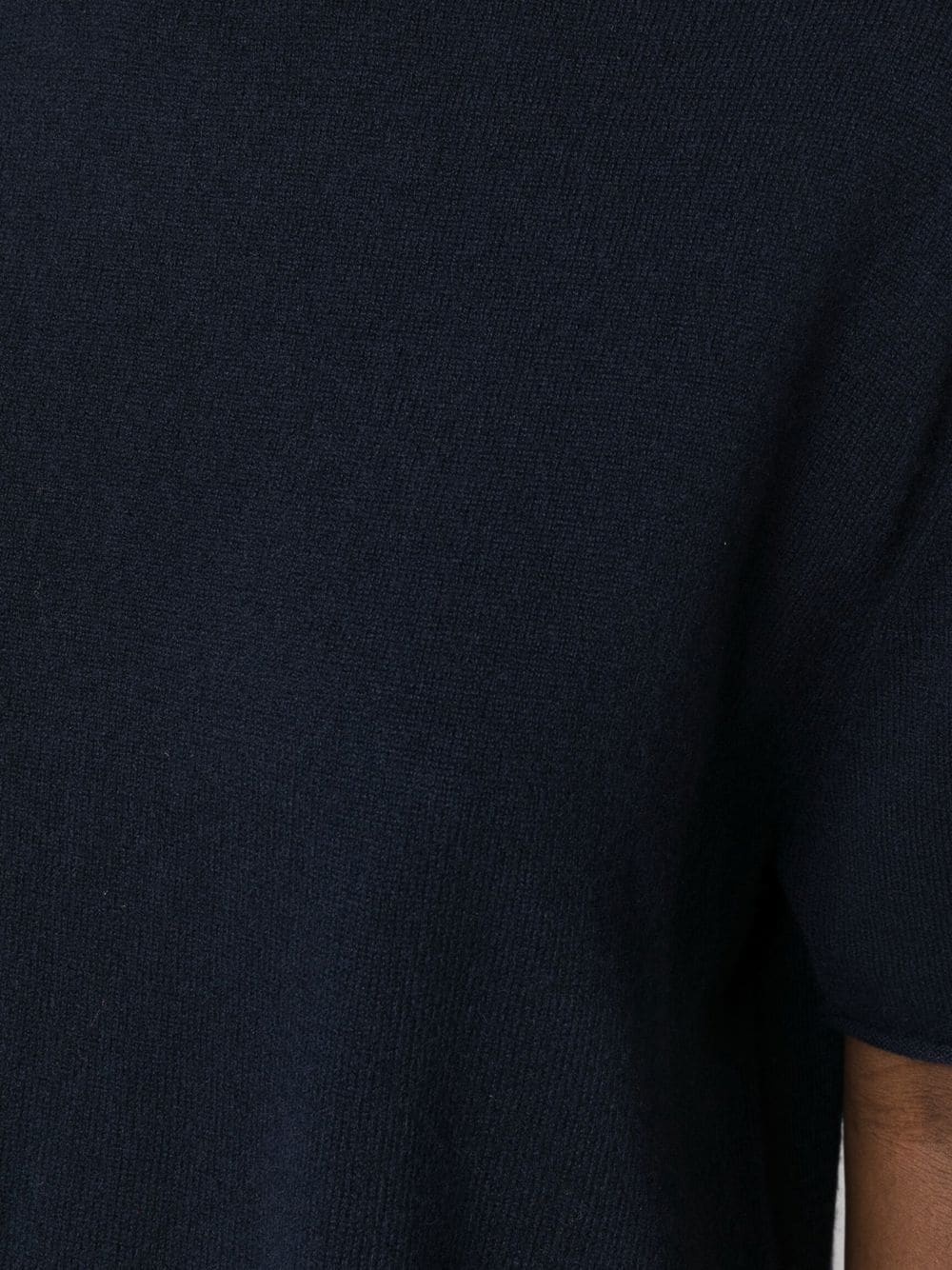 short-sleeved knitted top - 5