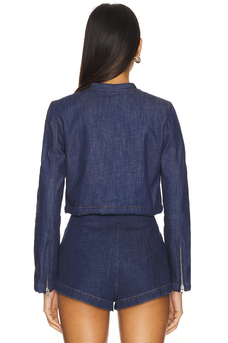 FIORUCCI Double Heart Denim Jacket outlook