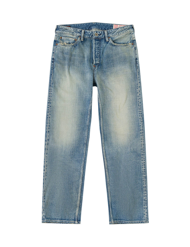 EVISU Light-washed Seagull Print Regular Fit Jeans #2020 outlook