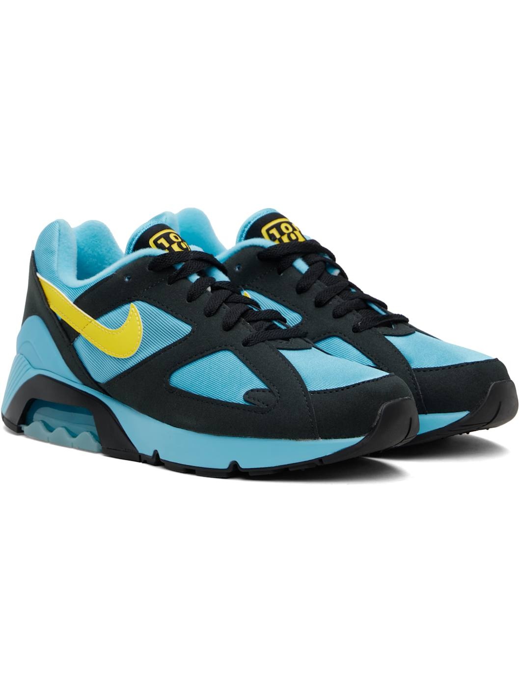 Blue & Black Air Max 180 Sneakers - 4