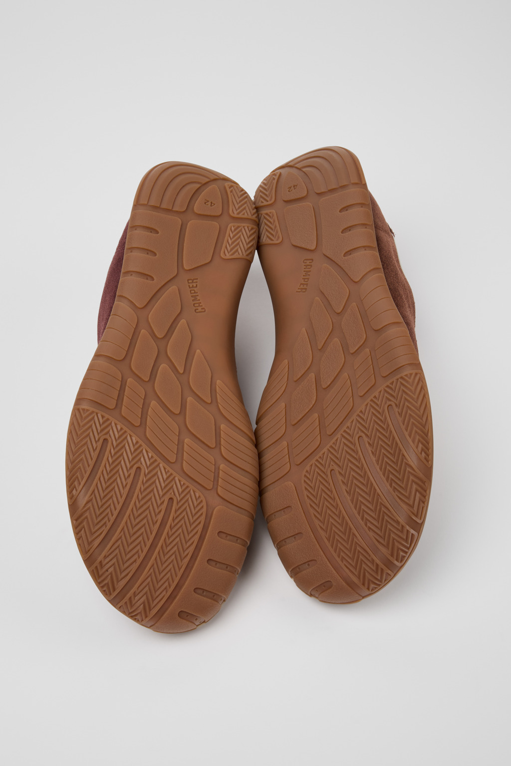 Multicolor Suede and Nubuck Sneakers for Men. - 5