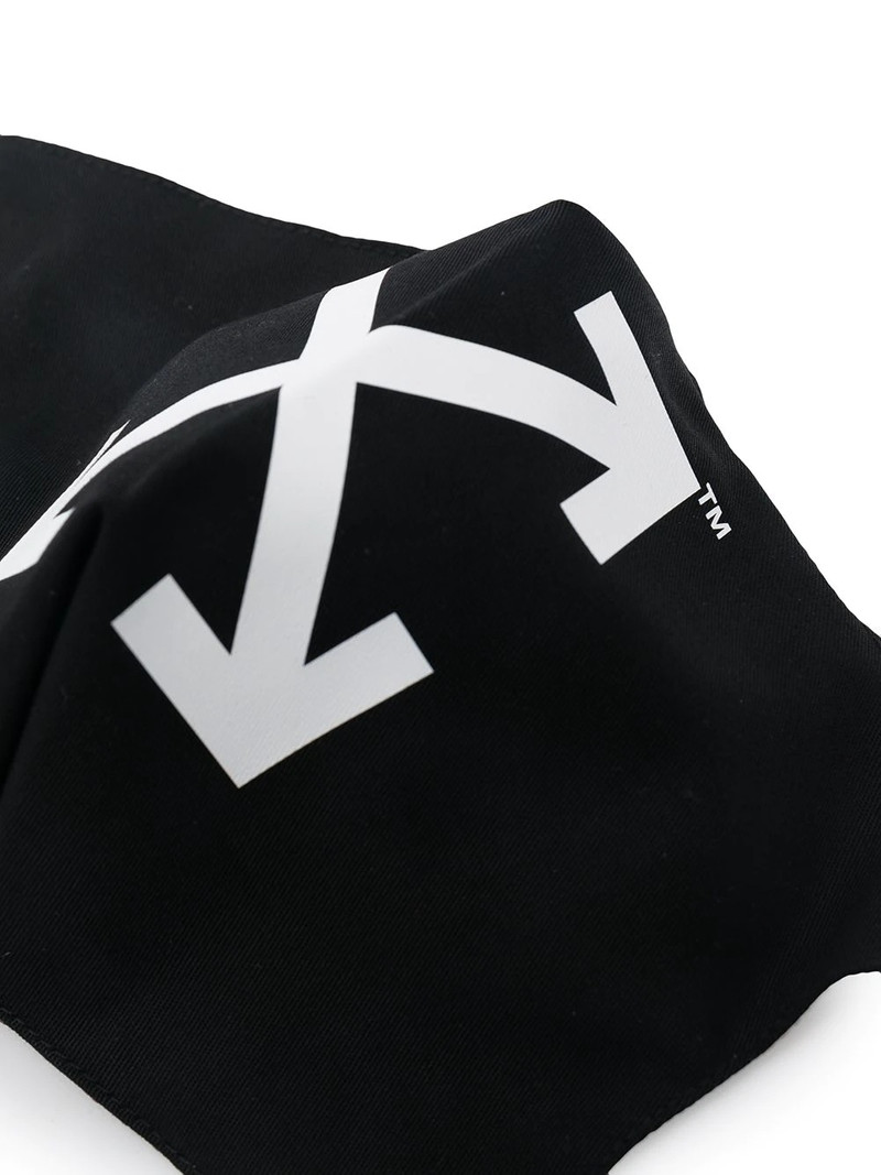 Arrow-print face mask 3