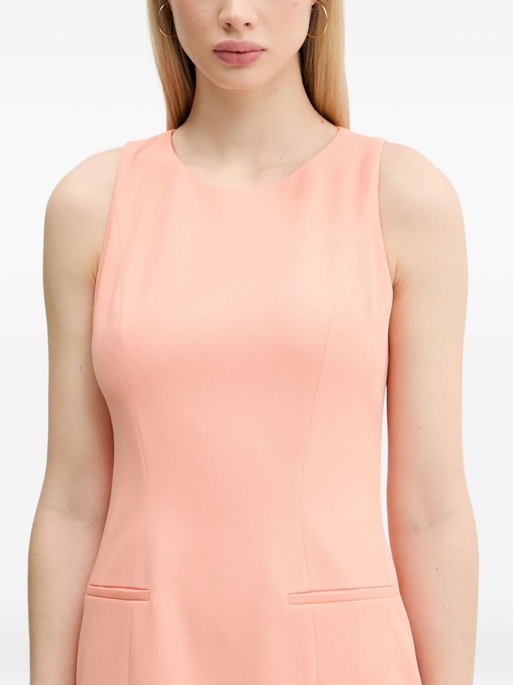 sleeveless pocket-detail dress - 4