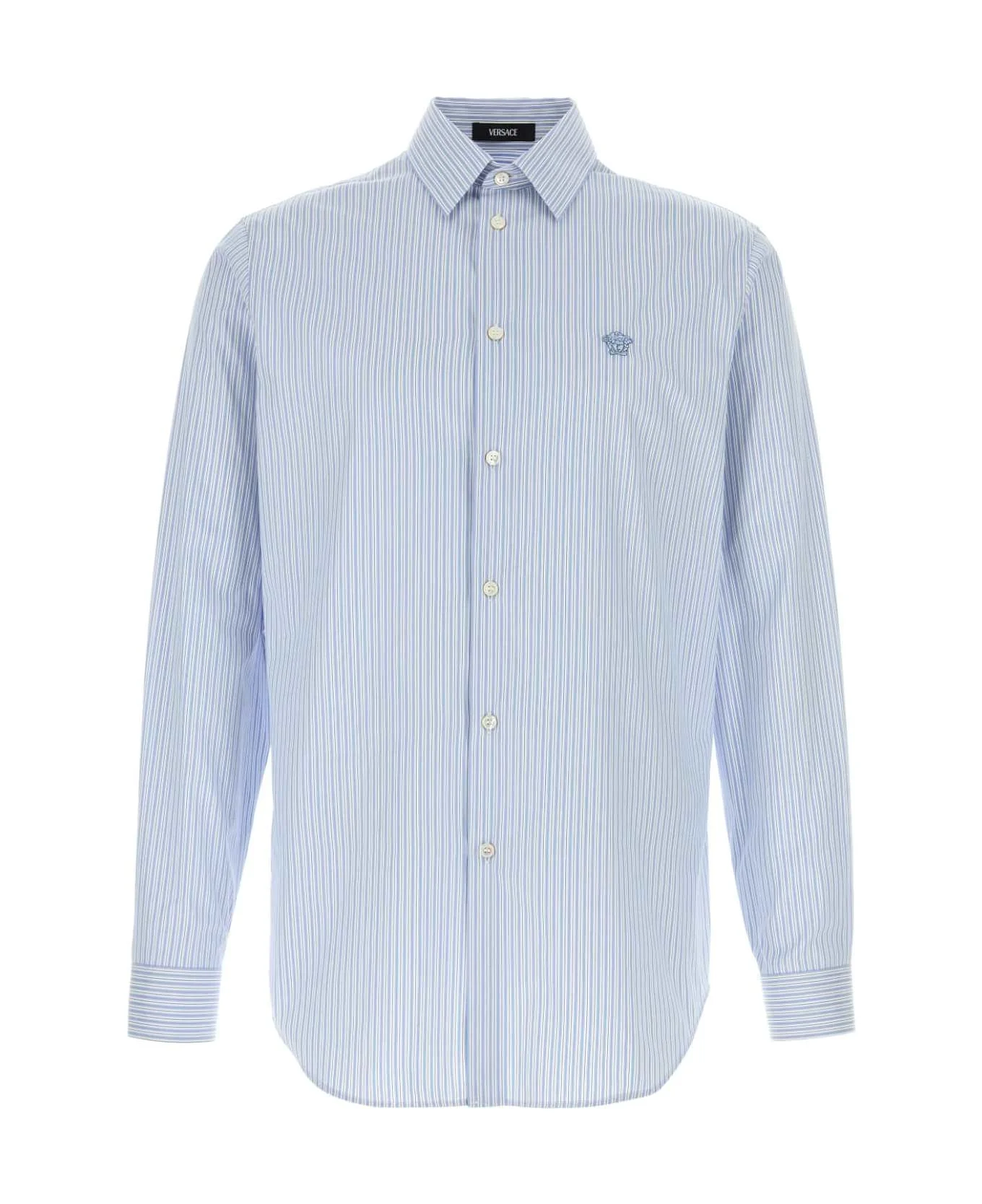 Embroidered Poplin Shirt - 1