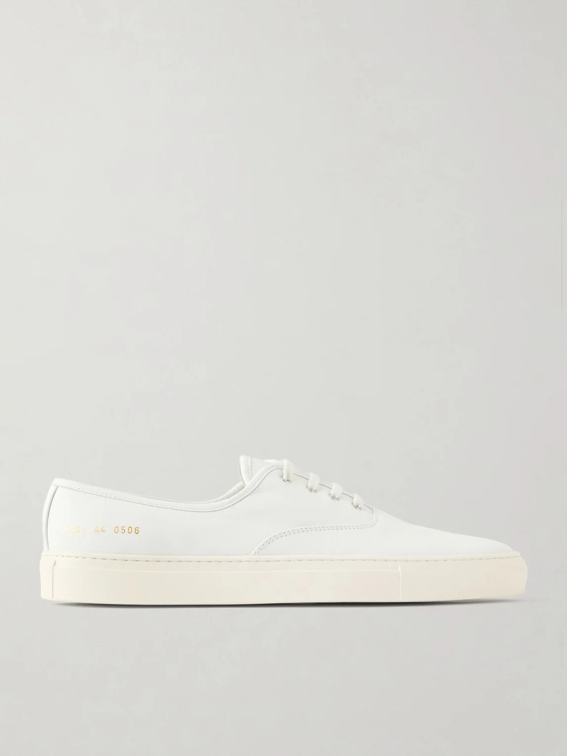 Deck Full-Grain Leather Sneakers - 1