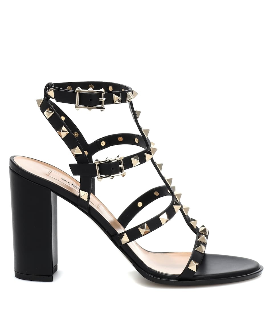 Valentino Garavani Rockstud leather sandals - 4