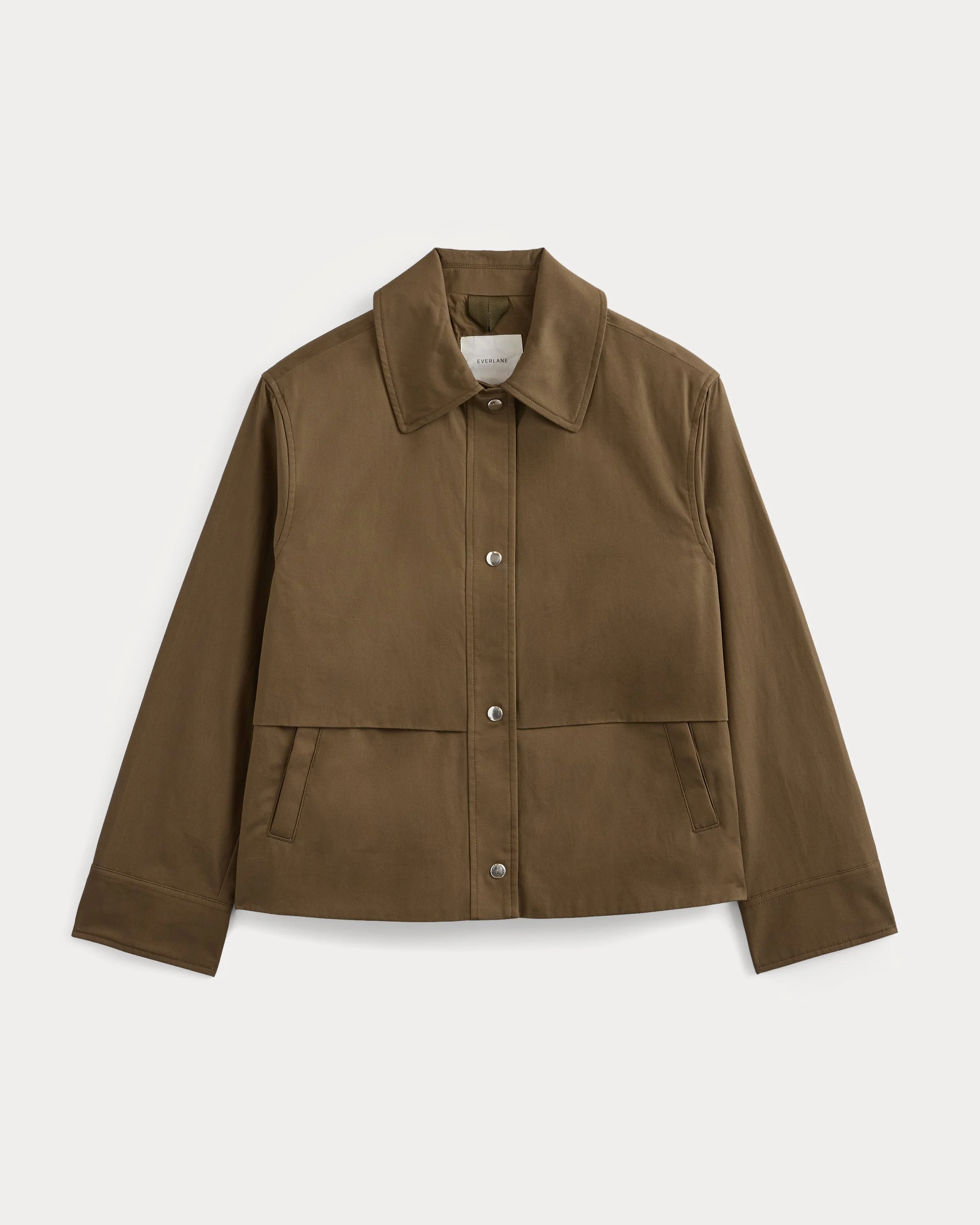 ORGANIC COTTON TWILL FIELD JACKET - 1