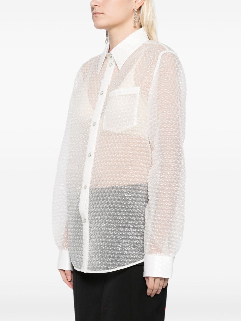 curved bubblewrap shirt - 3