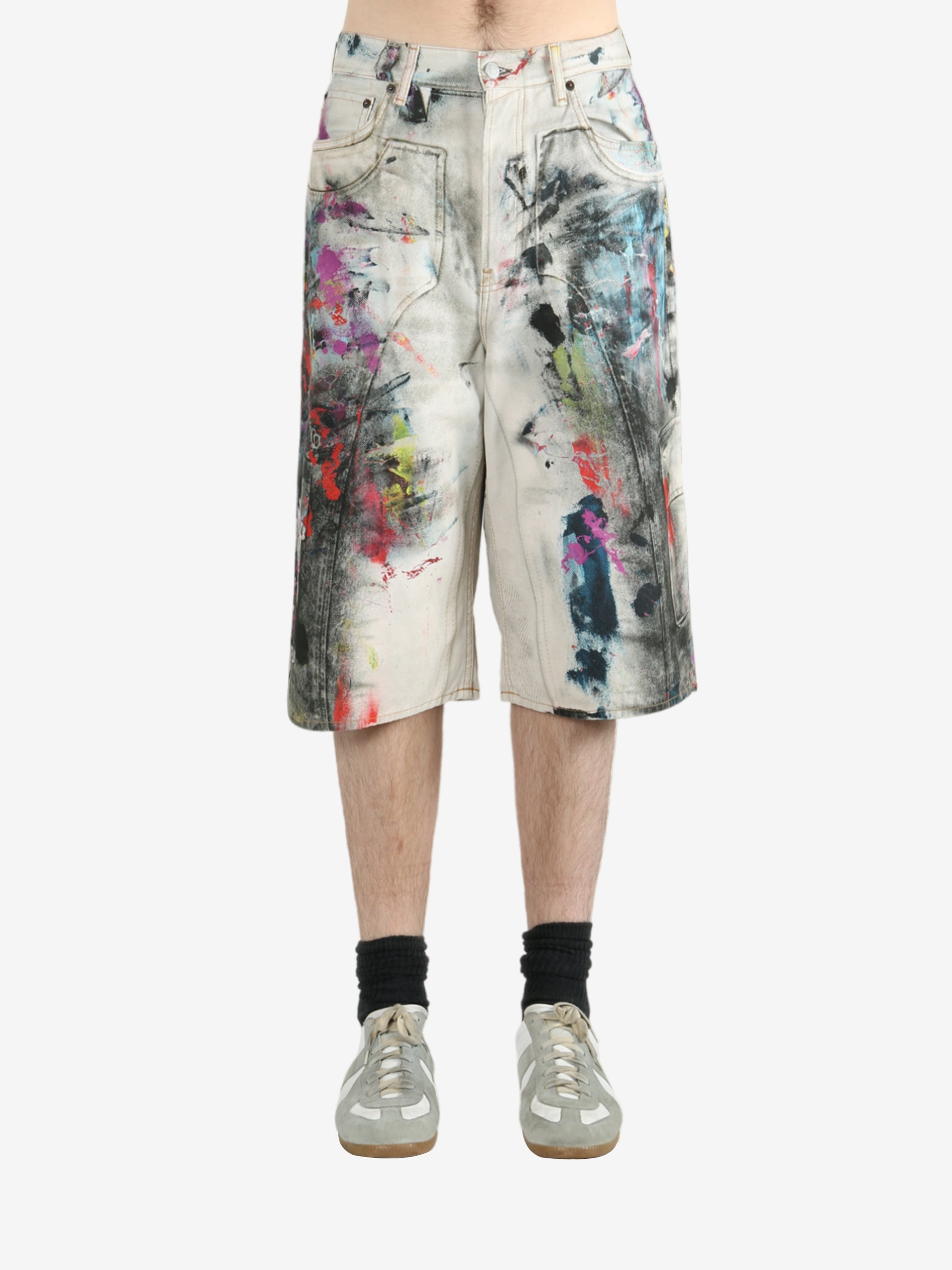 ACNE STUDIOS - Men Graffiti Shorts - 1