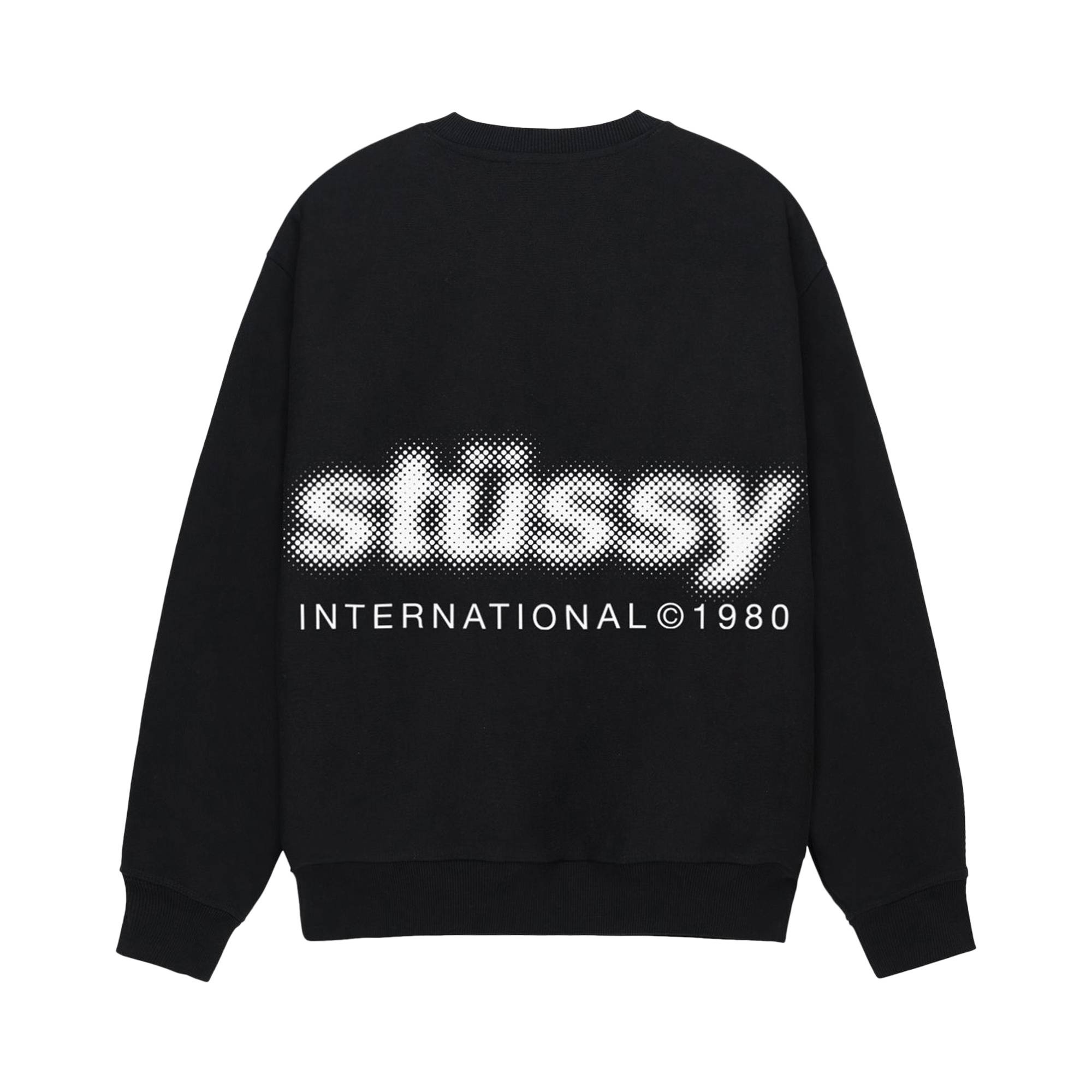 Stussy Blur Crew 'Black' - 2