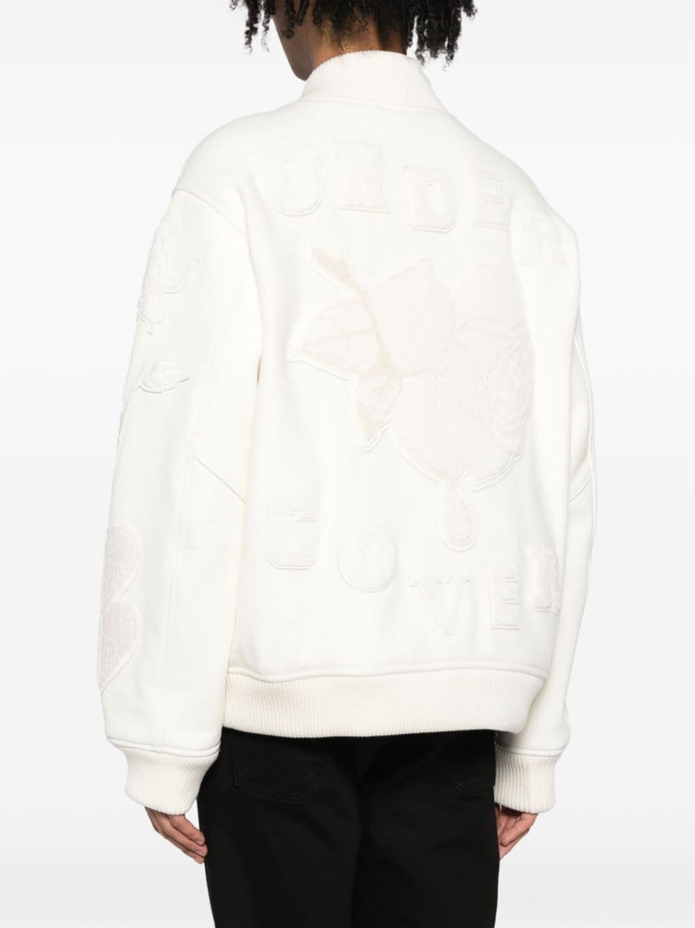 x Kamilla TolnÃ¸ patches bomber jacket - 4