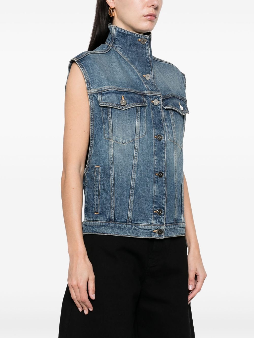 denim vest - 3