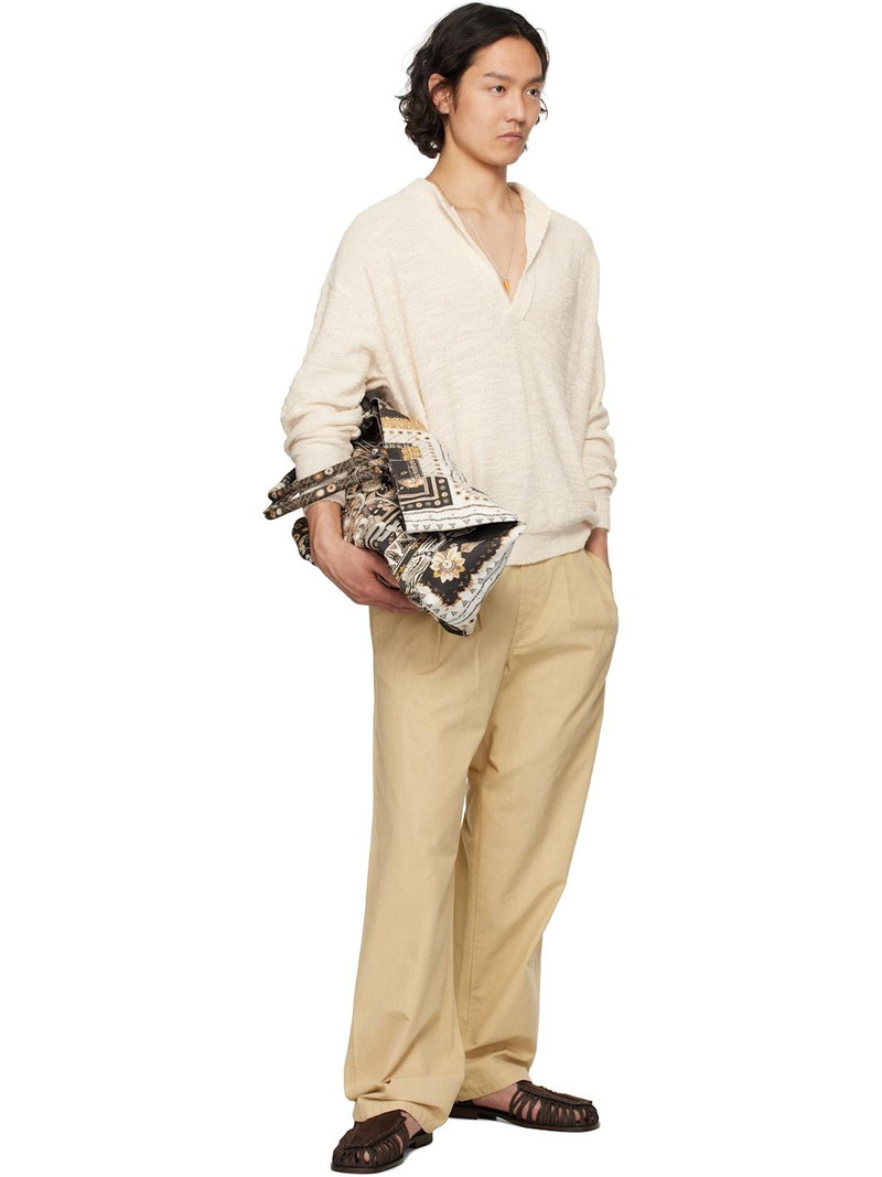 Isabel Marant Beige Kostin Trousers outlook