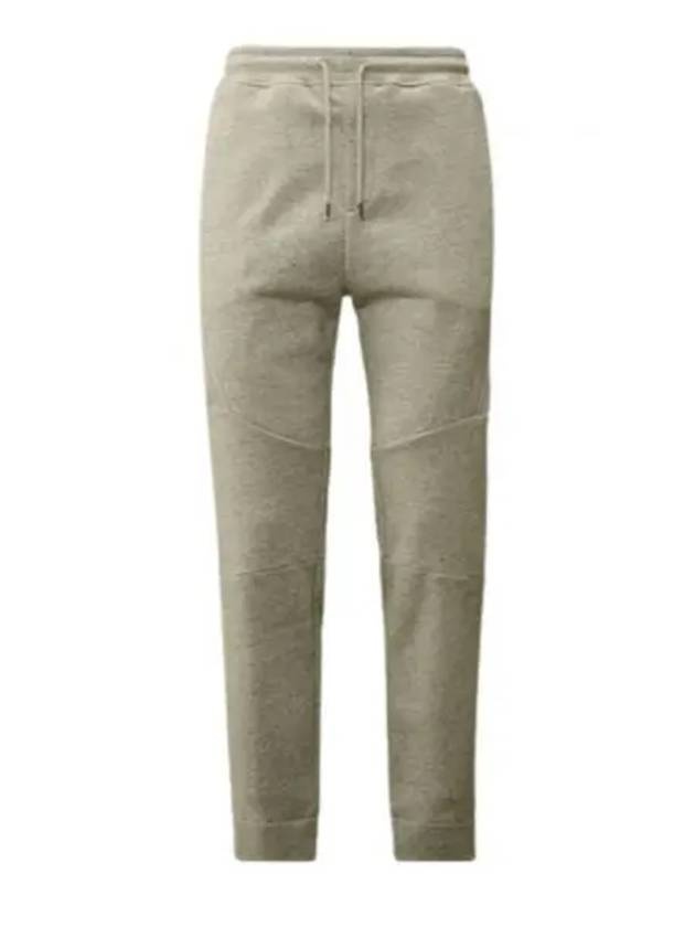 Diagonal Raised Fleece Cargo Track Pants Grey - 1