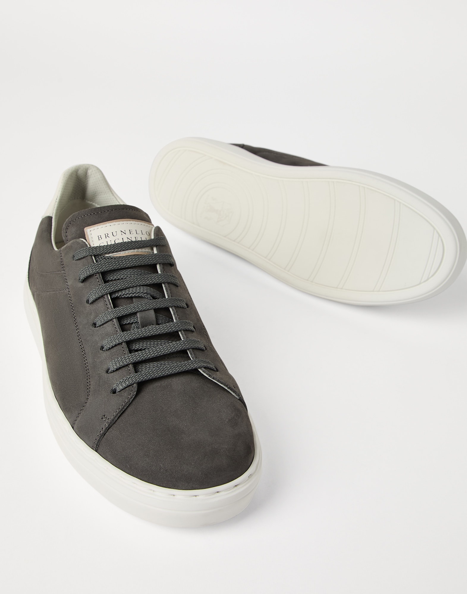 Nubuck calfskin sneakers - 3