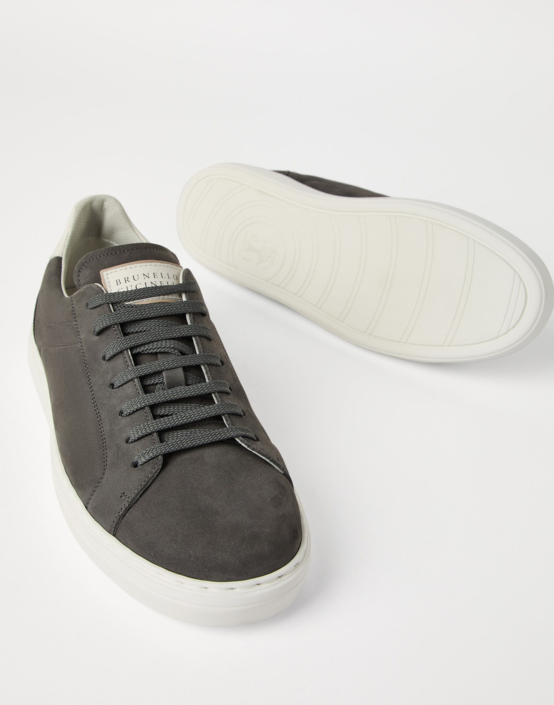 Nubuck calfskin sneakers 3