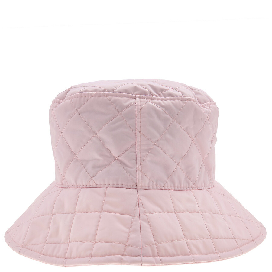 Maison Michel Ladies Pink Angele Quilted Bucket Hat - 4